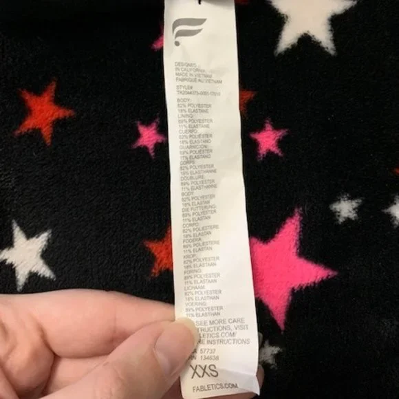 **2 for 25** Fabletics Sport Top Black XXS - Picture 6 of 7